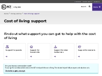Cost of living support - ACT Government