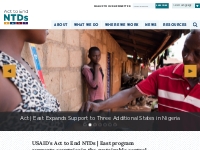 Act to End NTDs | East