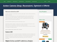 CAMERA 360° - Migliore Videocamera e Action Cam a 360° - Prezzi e Rece