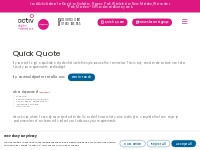 Quick Quote Form | Activ Digital Marketing Kingston