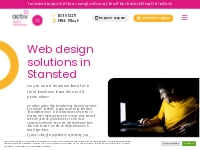 Your Local Web Designer in Stansted - activ digital marketing north es