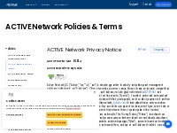 ACTIVE Network Privacy Notice | ACTIVE Network