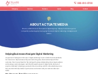 About Actuate Media | Your Competitive Advantage