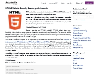 HTML5 Website Security | Acunetix