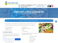 Vitamins | Vitamins and Supplements | Grand Prairie, TX