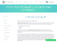 PCOD : Pcos homeopathy, dysmenorrhoea homeopathy