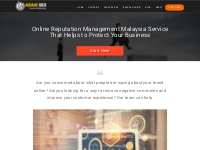 Online Reputation Management Malaysia Service - Protect Your Business