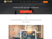 Malaysia Technical SEO Services - An Overlooked Strategy for More Sale