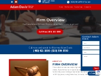 Firm Overview | Attorney Adam Davis