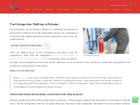 Fire Extinguisher Refilling in Pakistan 2024 - Adams Fire Tech (Pvt) L