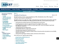 Information for Disability Practitioners - ADCET