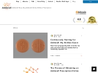 How to buy adderall online| Adderall Shop|Blog