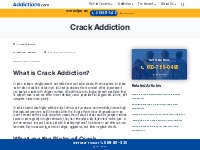 Crack Addiction Signs, Symptoms, Treatment   Recovery