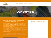 Services - Addison s Best Roofing   Repairs