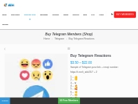 Buy Telegram Reactions 2023 (Real - Instant)