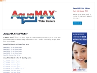 Aquamax Hot Water Systems - Adelaide Hot Water