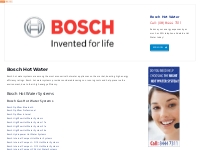 Bosch Hot Water Systems Adelaide - Adelaide Hot Water