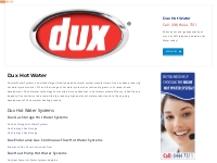 Dux Hot Water Systems Adelaide - Hot Water Adelaide