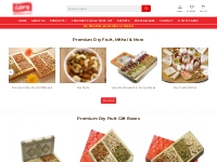 Buy Dry Fruits, Chocolates, Sweets Mithai Online by ADFS in India