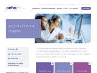 Journal of Dental Hygiene - ADHA