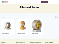 Filament Tapes   Adhesive Specialities