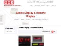 Jumbo Display   Remote Display - ADI CONTROLS