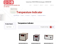 Temperature Indicator - ADI CONTROLS