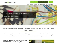 Renovation Electrician   Construction Electrician in Plano, TX