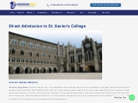 Direct Admission In St Xaviers Mumbai | St Xaviers Mumbai Admission - 