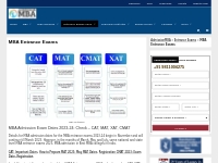 MBA Admission Exam Dates 2023-24: Check - MAT, CAT, XAT