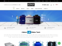 Adnan Horizontal 3000 ltr Water Tank - Plastic Vertical, Loft Water ta