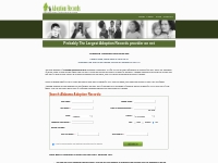 Alabama adoption records.Find state Alabama Adoption Records Online