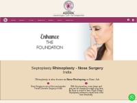 RHINOPLASTY Nose Surgery in Ahmedabad India Gujarat Cost