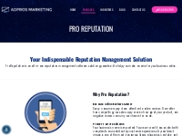 PRO REPUTATION - Web Design, SEO   More | AdPros Marketing