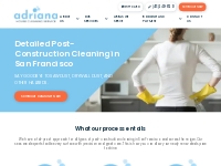 🥇 Post Construction Cleaning Near Me | Adriana’s House Cleaning