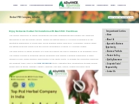 Best Herbal PCD Company in India