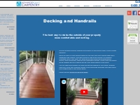 Decking and Handrails | Advanced Craft Carpentry | Sydney Carpenter