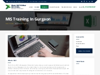 MIS Training in Gurgaon | MIS Training Institute in Gurgaon