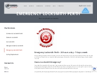 Emergency Locksmith Perth | Advanced Lock   Key