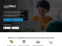 LiveWell Wellness App & Website
