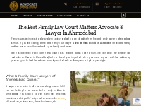 Best Family Law Court Matters Advocate And Lawyer In Ahmedabad   Advoc