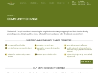 Community Change - The Annie E. Casey Foundation