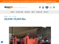 Air Casters Move Loads up To 70,000 lbs | AeroGo, Inc.
