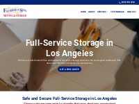 Full-Service Storage Los Angeles, CA - Father   Son Storage