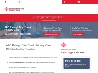 Raleigh Brier Creek Primary Care | AFC Urgent Care