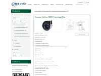 China Constant Airflow MINI Centrifugal Fan Suppliers, Company - Hangz