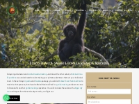 8 Days Chimpanzee and gorilla trek   Uganda Rwanda track Gorilla