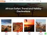 African Safari, Travel and Holiday Destinations - Africa Tour Operator