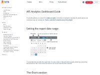 AFS Analytics Dashboard Guide