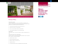 Privacy Policy - Anthony Fieldhouse and Co Party Wall Surveyor Ealing 